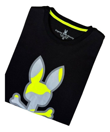 Camiseta Psycho Bunny Hombre Cuello Redondo Nc