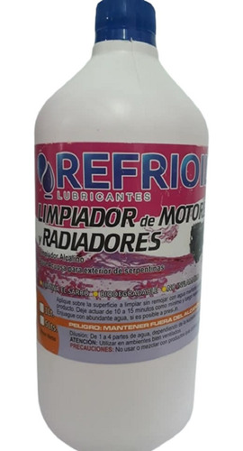 Limpiador Motores Radiadores Refrioil X 1 Lt Refrigeracion