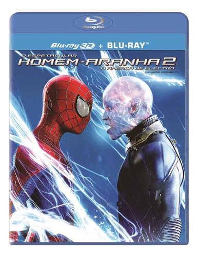 Blu-ray 3d + 2d O Espetacular Homem-aranha 2 - Lacrado
