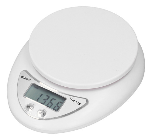 Báscula Digital Para Cocina Maximo 5 Kg Super Precisa 1 Gr.