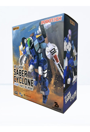 Toynami Robotech Mospeada Vr-041h Saber Cyclone Lance Belmon