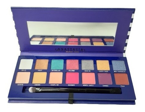 Paleta 14 Sombras Anastasia Riviera Maquillaje