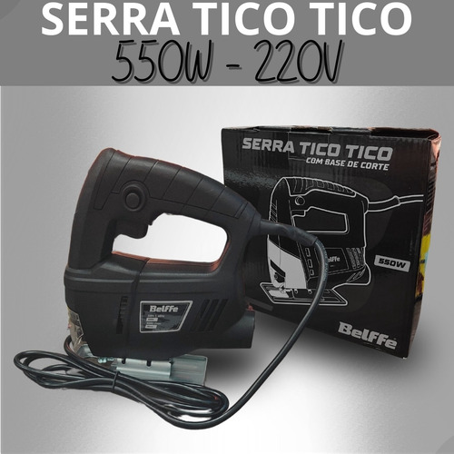 Serra Tico Tico Com Base 550w Entrada Para Aspirador De Pó