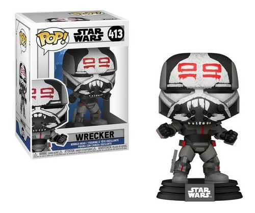 Funko Pop, Wrecker, Star Wars, Modelo 413