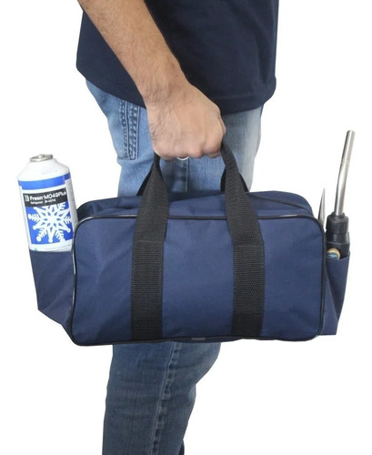 Bolsa De Ferramentas Mala De Mão Em Lona Elity Slim - Azul