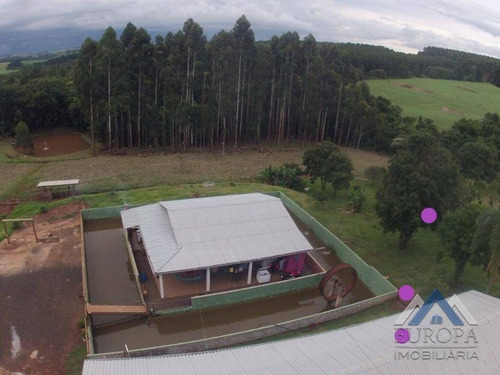 Chácara Com 5 Dormitórios À Venda, 36000 M² Por R$ 600.000,00 - Papua - Faxinal/pr - Ch0184