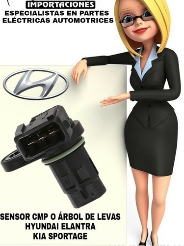 Sensor Cmp O Árbol De Levas, Hyundai Elantra, Kia Sportage
