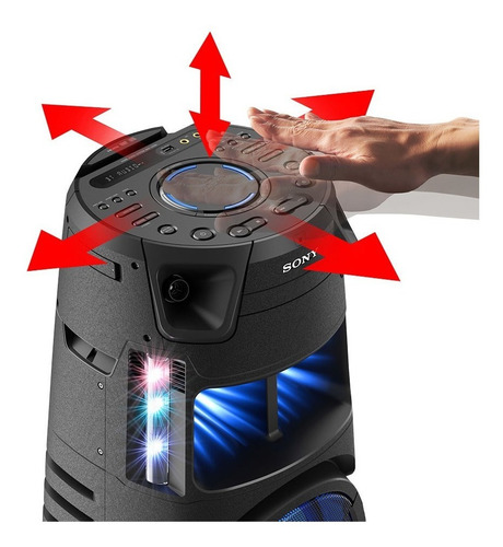 Imagen 2 de 6 de Equipo De Audio Alta Potencia Sony V43d Bluetooth Fm