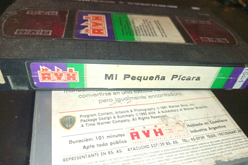 Mi Pequeña Pícara!!en Vhs John Hudges Clásico!! (Usado)