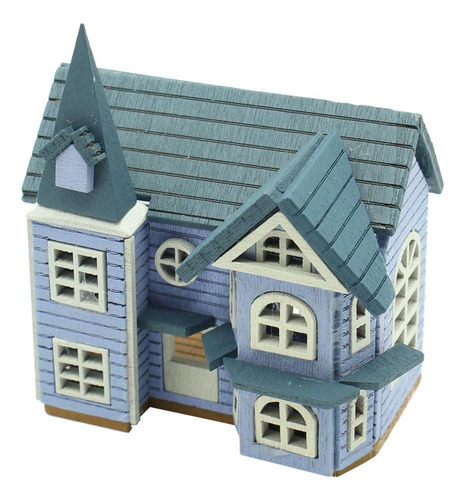 Nuevo De Con Muebles, Casa 3d De Ensamblaje De