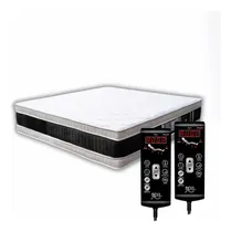 Comprar Colchão Magnético King C\u002F Dois Lados E 2 Controles Operacionais Bio Quânticos + 16 Motores Massageadores (40 Cm Altura)