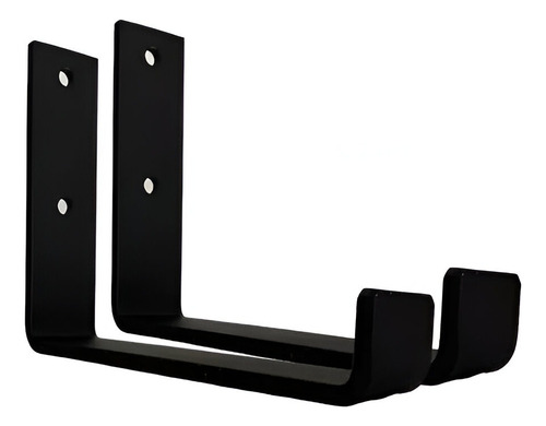 6 Peças Mão Francesa Invertida 12cm Reforçada