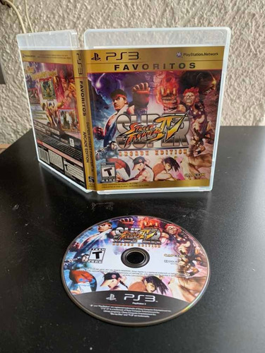Juego Playstation 3 Street Fighter Iv Súper Arcade Edition