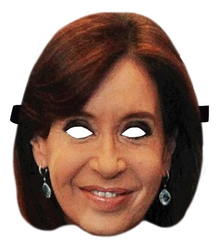 Caretas Cristina Kirchner Disfraz Politicos Fiesta