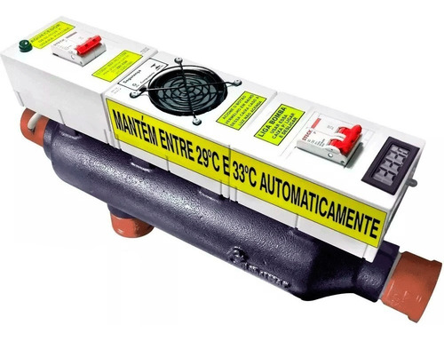 Aquecedor De Piscina 60 Mil Lt Automático Econômic Silencios