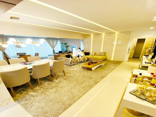 Imagem 5 de 21 de Apartamento Todo Mobiliado 116m² 2 Suites Ar Condicionado Varanda Gourmet 2 Vagas