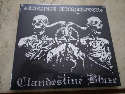 Cd-satanic Warmaster/clandestine Blaze(importado E Lacrado)!