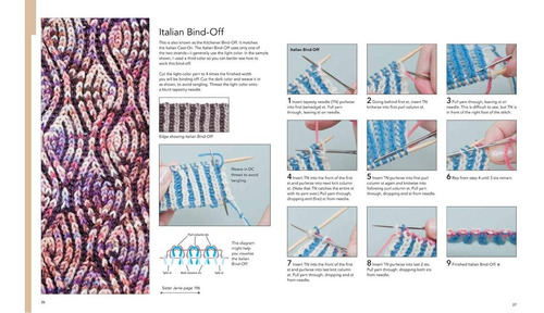 Imagen 3 de 6 de Knitting Fresh Brioche - Nancy Marchant - Ingles - Tejido