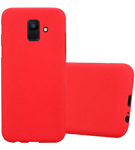 Funda Silicona Suave Al Tacto Para Samsung Galaxy A6 2018