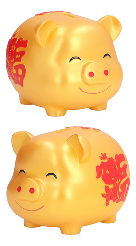 Piggy Bank Cute Cartoon Shape Anti-falling Pig Money