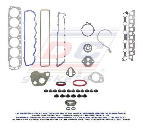 Juntas Motor Completo Para Ford Pick-up F150 6l 300 4.9 88-9