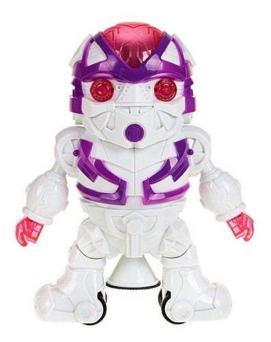 Brinquedo Robô Dançarino Infantil Bambô Lady Com Luz Som