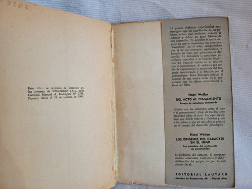 Imagen 9 de 9 de Pensamiento Y Lenguaje Vygotsky Comentarios Piaget Lautaro