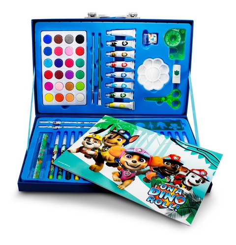 Portafolio De Arte Para Niños Paw Patrol +100 Piezas