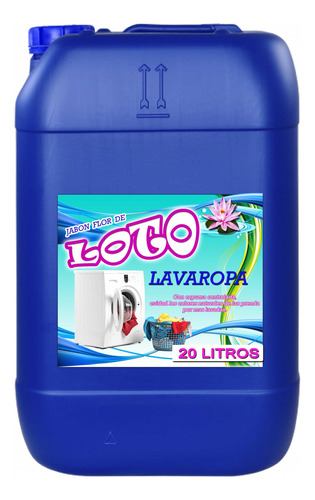 Jabon Liquido Ropa Flor De Loto - L a $3500