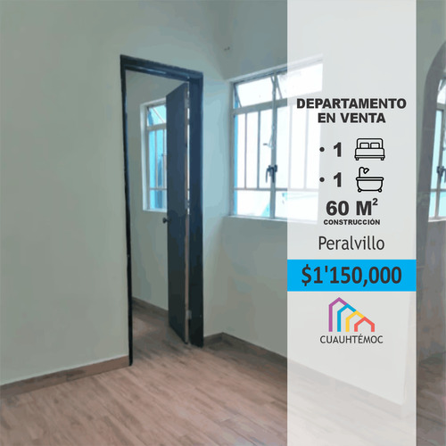 Departamento En Venta, Peralvillo, Cuauhtémoc