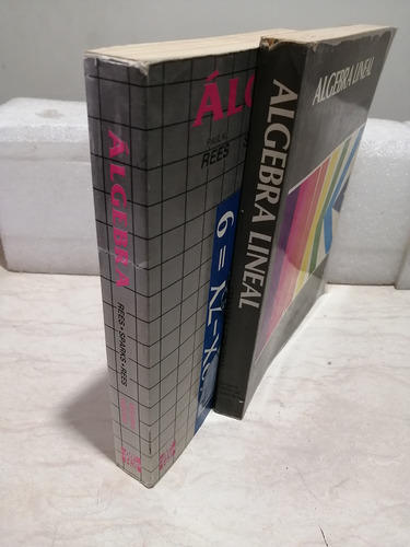Libro. Álgebra. Rees. Sparks. +1 Álgebra Lineal (Usado)