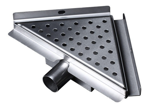 Desague Rejilla Triangular Gloa Acero Inox 20cm