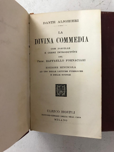 La Divina Commedia - Dante Alighieri (Usado)