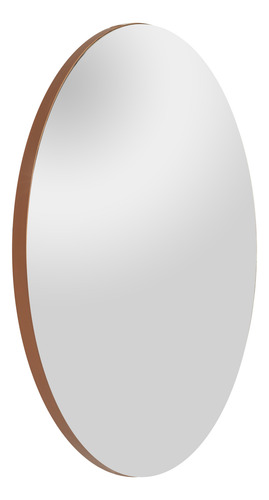 Espelho Redondo Decorativo De Parede Com 90cm De Diâmetro