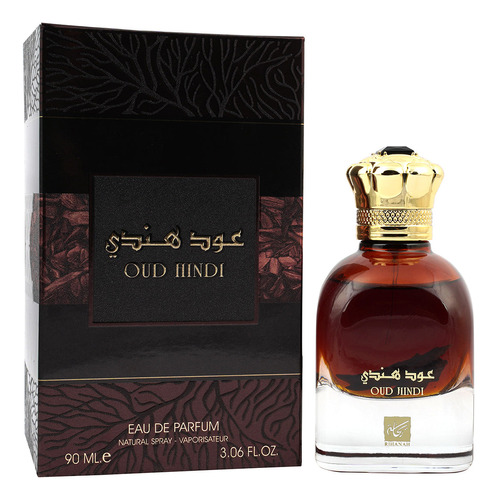 Perfume Original Oud Hindi Edp 90ml Unisex Nusuk