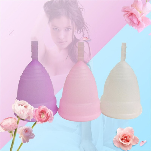 Copa Menstrual Personal Silicón Ergonomica Portátil Discreta