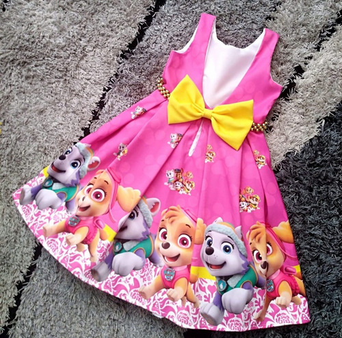 Vestido De Cumpleaños Para Niña Patrulla De Cachorros - Jp | Cuotas sin interés Vestido De Cumpleaños Para Niña Patrulla De Cachorros - Jp | Cuotas sin interés