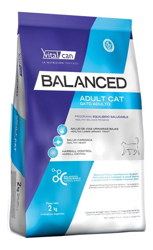 Balanced Gato Adulto 7,5 Kg Despacho Regiones Tm