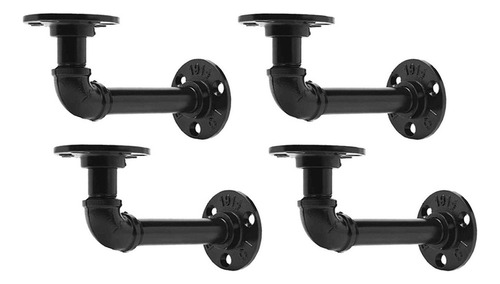 Soporte Compatible Con Maceta De Pared Vertical 4 Piezas -