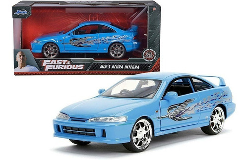 Rapido Y Furioso Acura De Mia 1:24 Metalico Ultradetallado