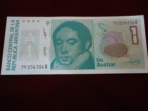 Billete De 1 Austral 1987 Bot 2806 S/c