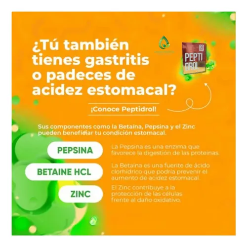 Peptidrol Gastriti Reflujo X 2