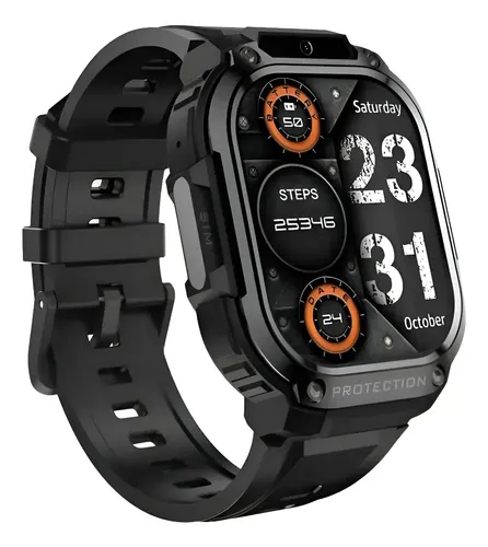 Smartwatch WearZone Horizon Titan 4G com Celular de Pulso, GPS e 16GB