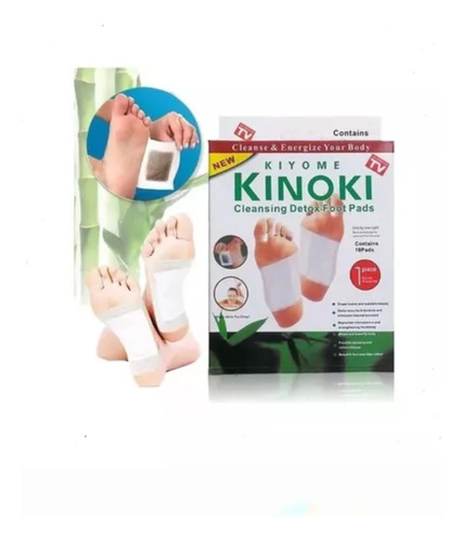 Pack 200 Parches Detox Kinoki Desintoxicantes Para Pies