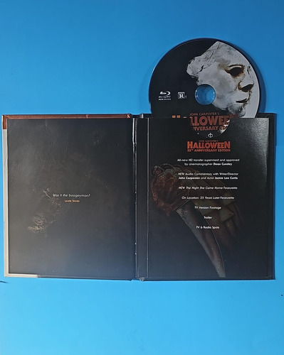 Bluray Halloween 35 Aniversario - Libro (Usado)