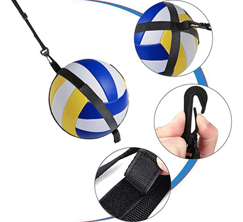 Equipamento De Treinamento De Voleibol Com Corda Ajustável,