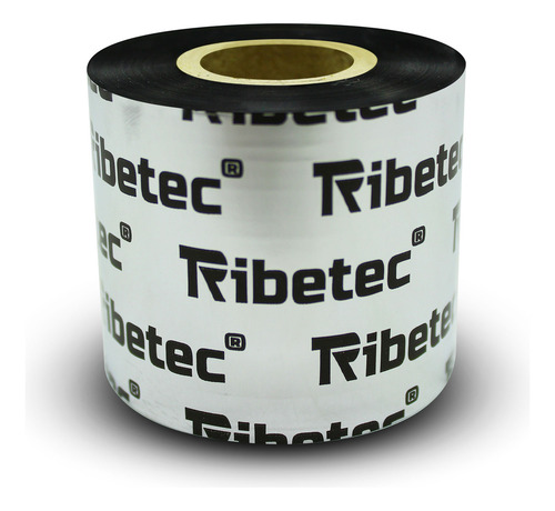 10 Ribbon Resina Textil 53x300 Mts Color Negro Ideal Nylon