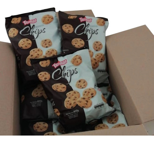 Imagen 3 de 6 de Caja De Galletitas Chips Turimar X 16 U