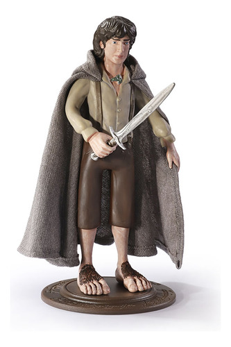 Bendy Figs Figura 17cm El Señor De Los Anillos Frodo Baggins