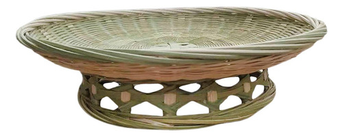 Cesta De Bambú Con Base De Pierna Alta Irrompible Para